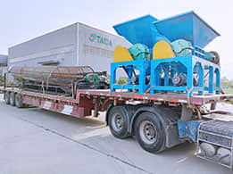 600型撕碎機(jī)，配套10米長交