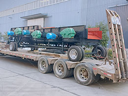 1240泥石分離機發(fā)往寧夏