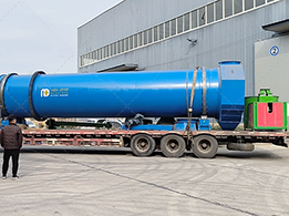 山東φ2.2*18米沙子烘干機發(fā)